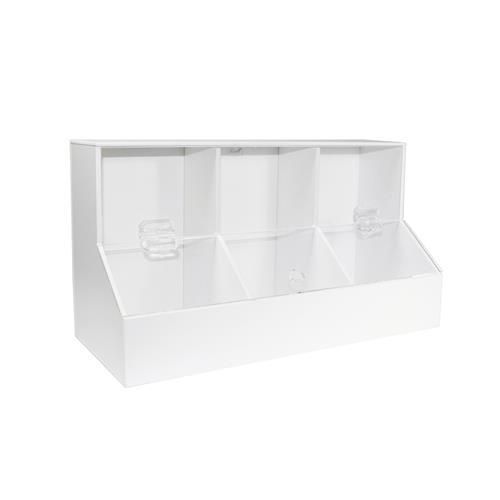50005 | Large Bin w/ 3 Compartments & Lid