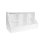50005 | Large Bin w/ 3 Compartments & Lid