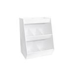 50074 | Bin Storage White PVC with 5 Compartments and 1 Sh