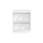 50074 | Bin Storage White PVC with 5 Compartments and 1 Sh