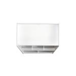 50074 | Bin Storage White PVC with 5 Compartments and 1 Sh
