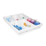 50974 | 6 Compartment Cart Drawer Organizer