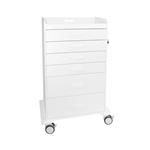 51046 | Procedure Cart with White Drawers