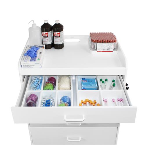 51046 | Procedure Cart with White Drawers