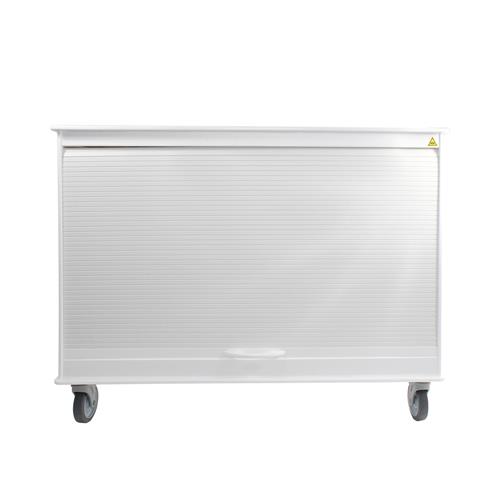 51821 | White MRI Cayman Lab Island Cart