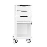 53450 | Core SP Cart with White Drawers 