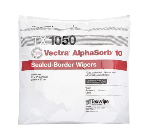 TX1050 | 
 Dry, Non-Sterile, 100% Two-Ply Polyester, Sealed-Border, 9" x 9" (23 cm x 23 cm)
