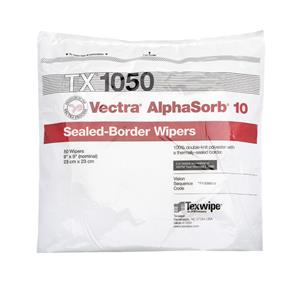 TX1050 | 
 Dry, Non-Sterile, 100% Two-Ply Polyester, Sealed-Border, 9" x 9" (23 cm x 23 cm)
