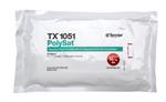 TX1051 | 
 Non-Sterile, 100% polypropylene wipers pre-wetted with 70% IPA/ 30% DIW 9" x 11" (23 cm x 28 cm)
