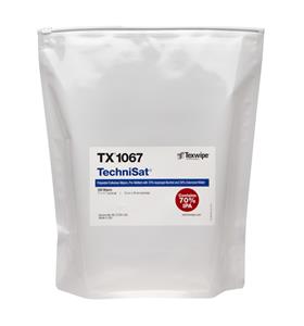 TX1067 | 
 Non-Sterile, nonwoven wipers pre-wetted with USP-grade 70% IPA / 30% DIW 7â€� x 11â€� (17.8 cm x 27.9 cm)
