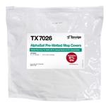 TX7026 | AlphaMop™ AlphaSat® Pre-Wetted Polyester Mop Covers, Non-Sterile