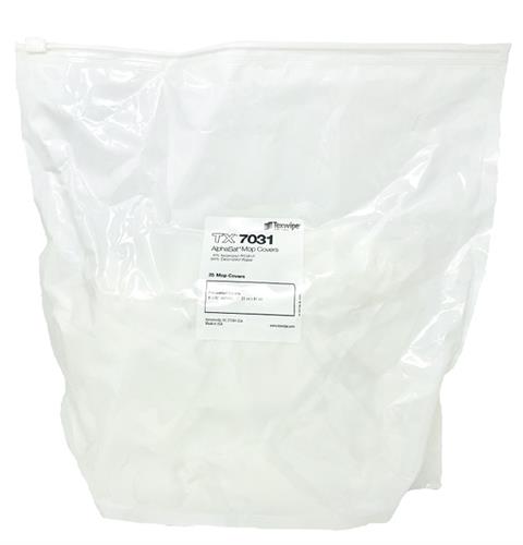 TX7031 | 
 Non-Sterile, cut-edge, polyester wipers, pre-wetted with semiconductor-grade 6% IPA/ 94% DIW 9" x 32" (23 cm x 79 cm)
