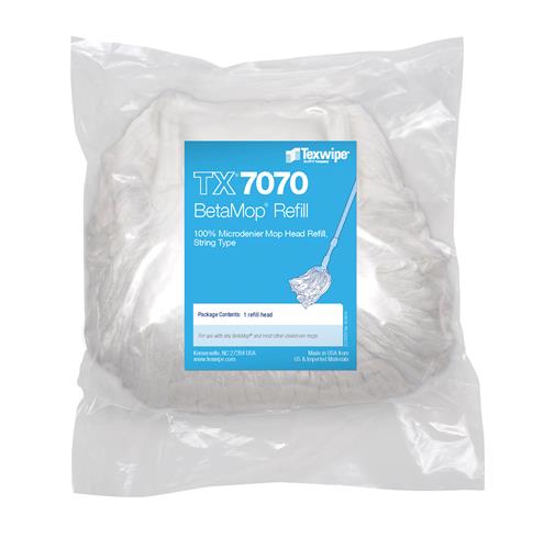 TX7070 | BetaMop™ Microdenier Polyester String Mop Refill, Non-Sterile
