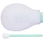 TX708A | CleanFoam® TX708A Circular Head Cleanroom Swab, Non-Sterile, NSF Certified