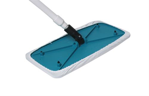 TX7108 | AlphaMop™ Kit includes 15" x 8" flat mop head, handle, and sample covers