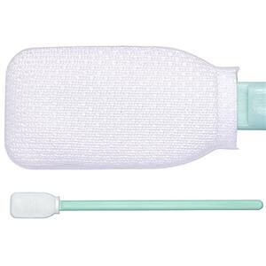 TX714MD | 
 Microdenier Polyester Knit TX714MD Large Cleanroom Swabs, Non-Sterile
