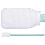 TX714MD | 
 Microdenier Polyester Knit TX714MD Large Cleanroom Swabs, Non-Sterile
