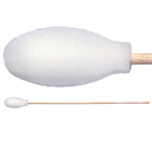 TX720B | 
 TX720B Foam Covered Cotton Cleanroom Swab with Wood Handle, Non-Sterile
