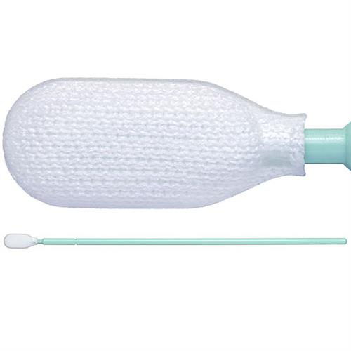 TX761K | 
 Low TOC Alpha® Polyester Knit TX761K Cleaning Validation Swab with Long Handle, Non-Sterile, NSF Certified
