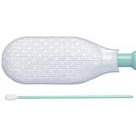 TX761MD | 
 Microdenier Polyester Knit TX761MD Cleanroom Swab with Long Handle, Non-Sterile
