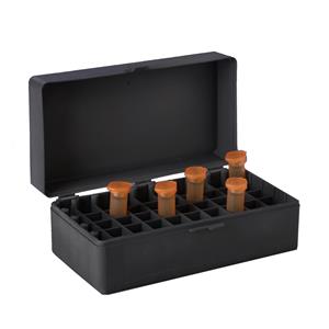 2350-5809 | 50 place hinged boxes black