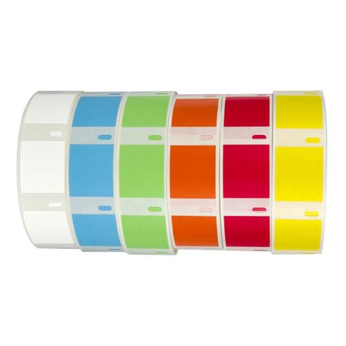 9138-4506 | Direct Thermal Cryo Tags 1 2inch colors on rolls y
