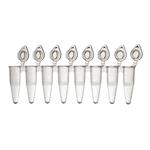 1402-4700 | 0.2 ml PCR 8 tube FLEX FREE strip w caps