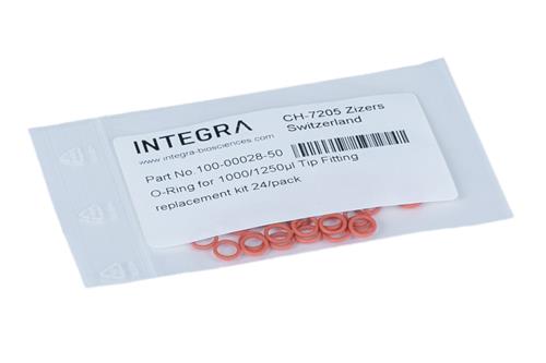 100-00028-50 | 1000 µl O-ring for tip fitting, 24/PK