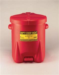 56617-330 | OILY WASTE CAN POLY RED 6GL