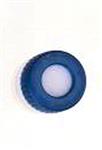 186000274 | Blue 12 x 32 mm Screw Neck Cap and PTFE Silicone S