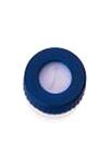 186002128 | Red 12 x 32 mm Screw Neck Cap and Preslit PTFE Sil