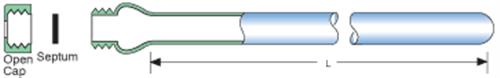 535-TR-7 | 5MM THIN WALL SCREW CAP NMR SAMPLE TUBE 7 LG