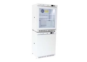 K204GDR-K204SDF | Combination, 4 Cu. Ft., Glass Door Refrigerator, 4 Cu. Ft., Solid Door Freezer