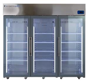 K272GDR-C-SS | 72 Cu. Ft., Chromatography, Glass Door, Stainless Steel, Refrigerator