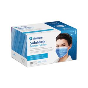 2050 | Facemask, Earloop, MasterSeries, Blue, ASTM Level 1