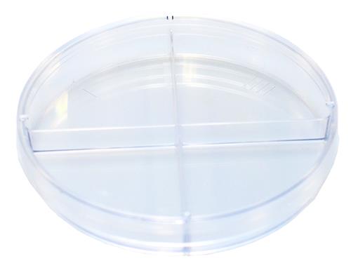3013 | Kord™ 100 x 15 Quad-Plate Petri Dish, Slippable