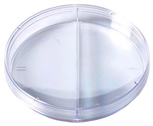 4011 | Kord™ 100 x 15 Bi-Plate Petri Dish, No Rim for Automation, ISO Mark