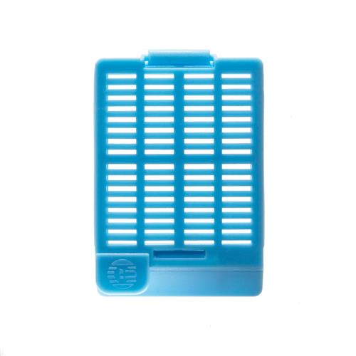 SCHS1002 | Loose Tissue Cassette Hinged Separate Blue