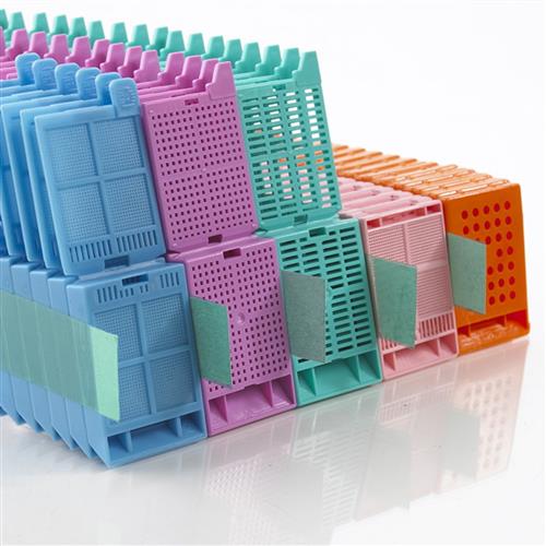 SCTP1005 | Taped Tissue Cassette Molded Yellow