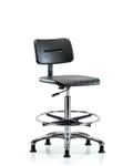 GSS40699 | Core Polyurethane Chair Chrome High Bench Height w