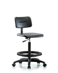 GSS40700 | Core Polyurethane Chair High Bench Height with Bla