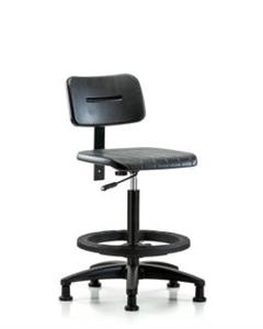 GSS40701 | Core Polyurethane Chair High Bench Height with Bla