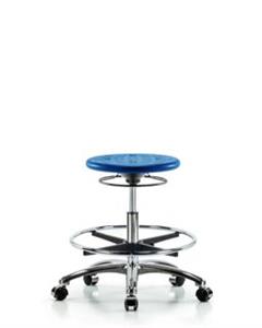 GSS46622 | Class 10 Huron Polyurethane Clean Room Stool Mediu