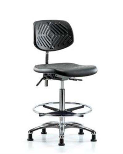 GSS40757 | Class 10 Polyurethane Clean Room Chair High Bench