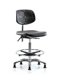 GSS40757 | Class 10 Polyurethane Clean Room Chair High Bench