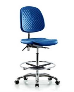 GSS46635 | Class 10 Polyurethane Clean Room Chair High Bench