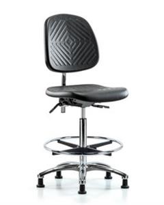 GSS40759 | Class 10 Polyurethane Clean Room Chair High Bench