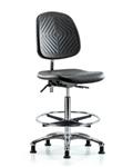 GSS40759 | Class 10 Polyurethane Clean Room Chair High Bench