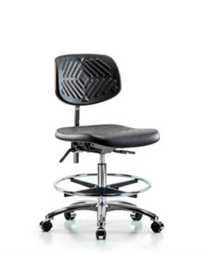 GSS40762 | Class 10 Polyurethane Clean Room Chair Medium Benc