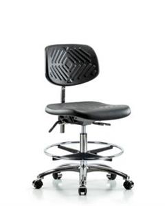 GSS40762 | Class 10 Polyurethane Clean Room Chair Medium Benc